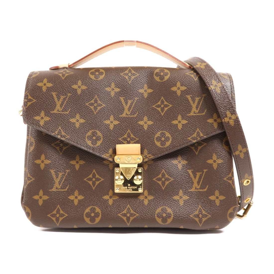 LOUIS VUITTON Pochette Metis MM 2 Way Bag M44875 Monogram Brown (1 of 12)