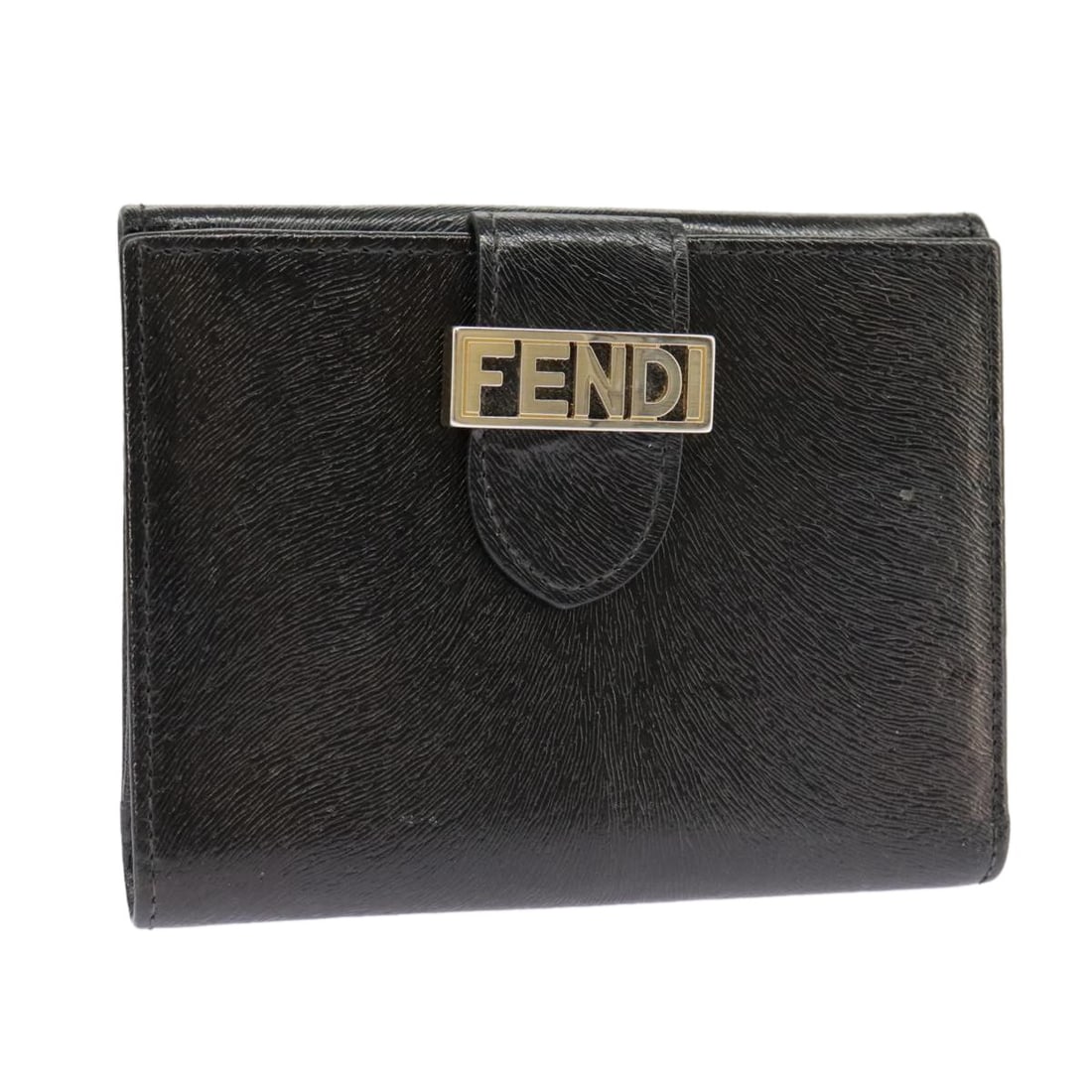 Joshua Vides Print Leather Bifold Wallet by Fendi: Joshua Vides Print Leather Bifold Wallet by Fendi This Fendi Bifold Flat Wallet features a distinctive Joshua Vides printed design on black leather. Designed for unisex use, it offers a sleek and prac