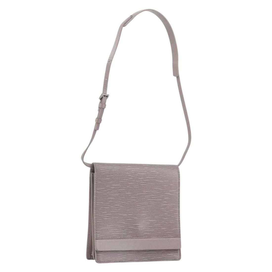 LOUIS VUITTON Epi Biarritz Lilac Shoulder Bag M5293B Auth: LOUIS VUITTON Epi Biarritz Lilac Shoulder Bag M5293B Auth This exquisite Louis Vuitton Epi Biarritz Shoulder Bag in a lovely lilac hue is a stylish addition to any collection. Crafted in France from d
