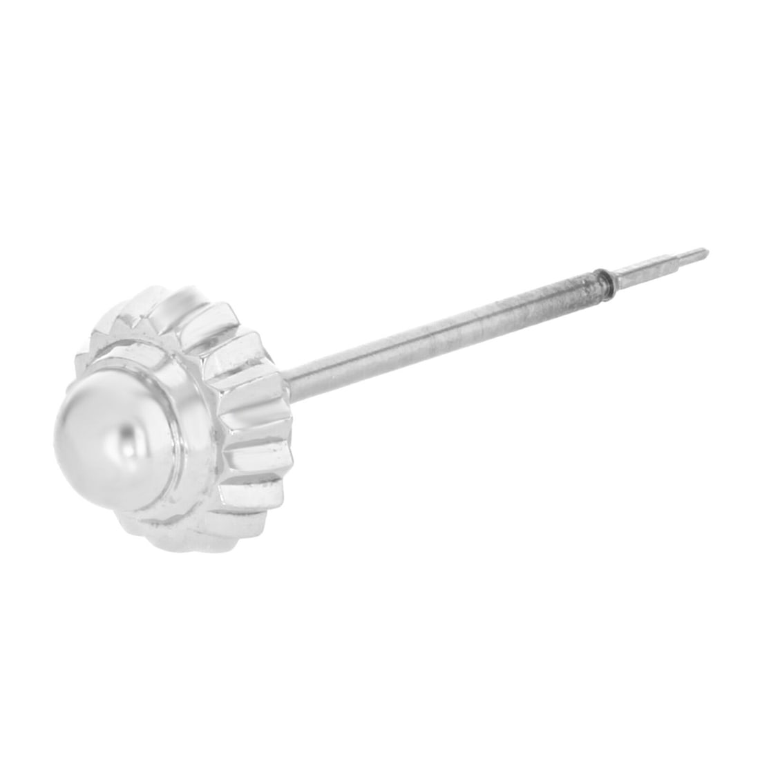 Cartier MX001LBT Stainless Steel Watch Crown 7.65 x 25.5 mm: Cartier MX001LBT Stainless Steel Watch Crown 7.65 x 25.5 mm This pre-owned Cartier MX001LBT watch crown is crafted from high-quality stainless steel, making it a durable and stylish replacement for yo