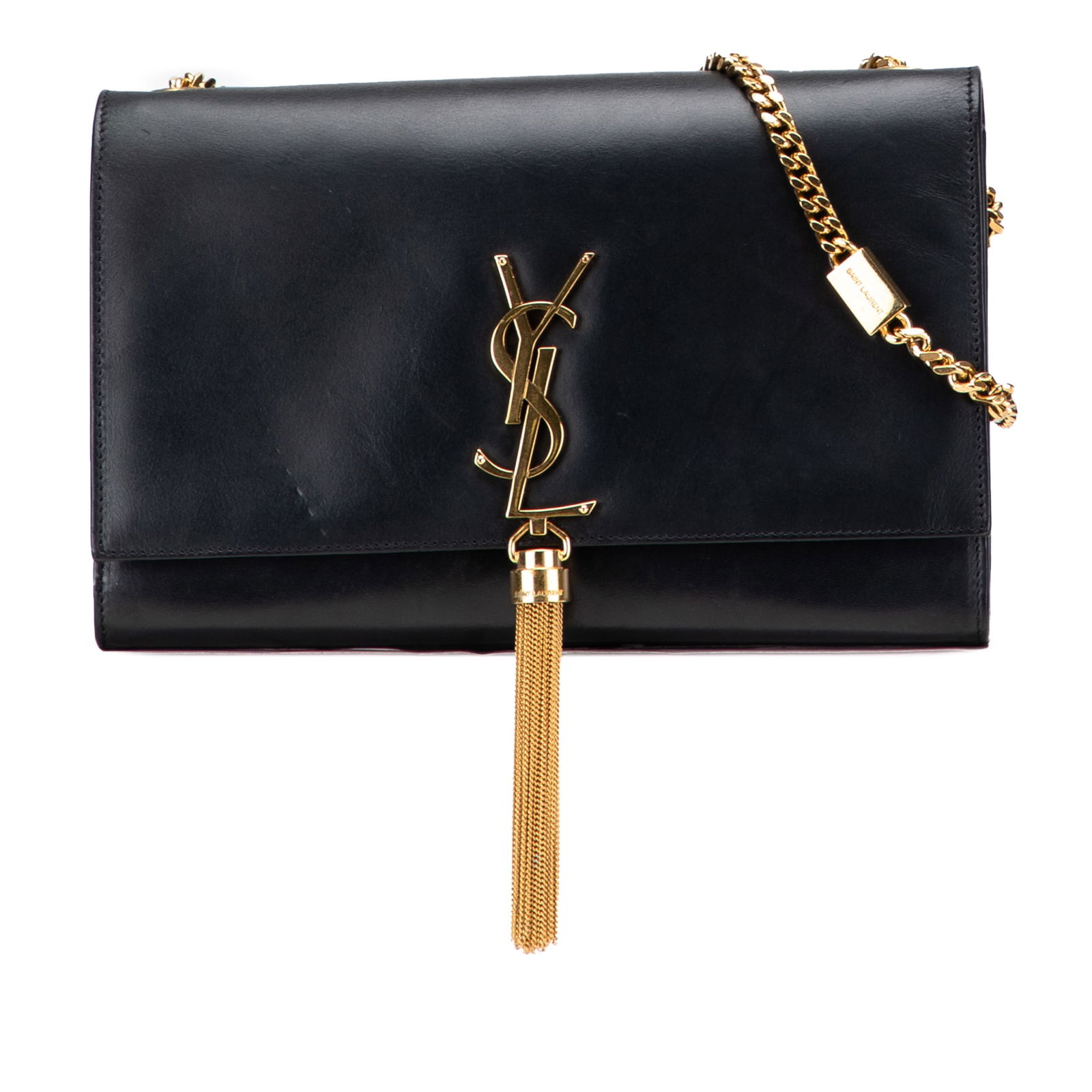 Saint Laurent Medium Classic Monogram Kate Calfskin Crossbody with Tassel (1 of 10)