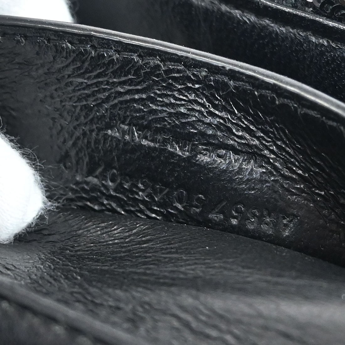 Saint Laurent Sulpice Black Sequins Shoulder Bag ARS575046.0719 - 10