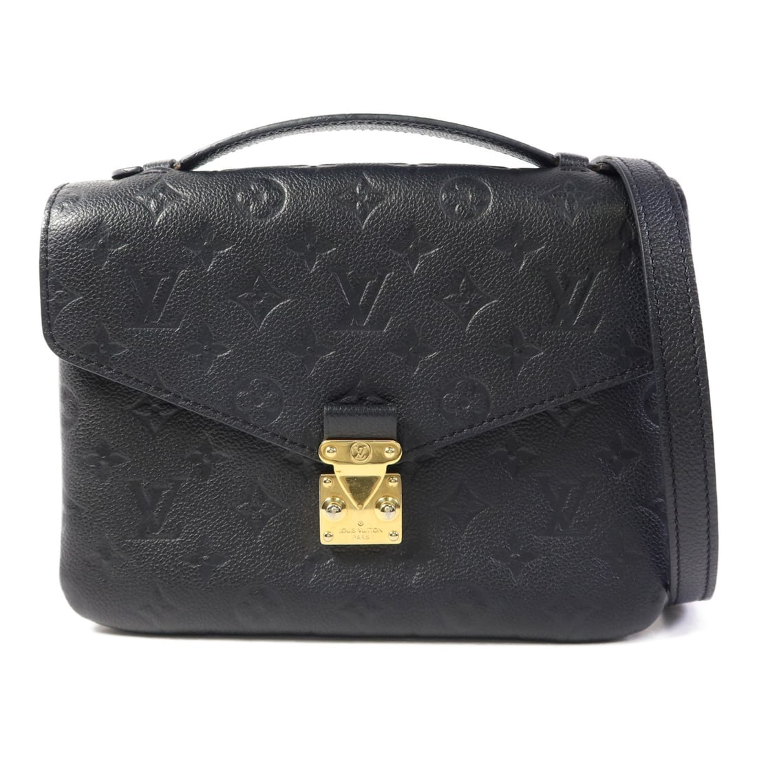 LOUIS VUITTON Pochette Metis 2 Way Bag M41487 Monogram Empreinte Black (1 of 18)