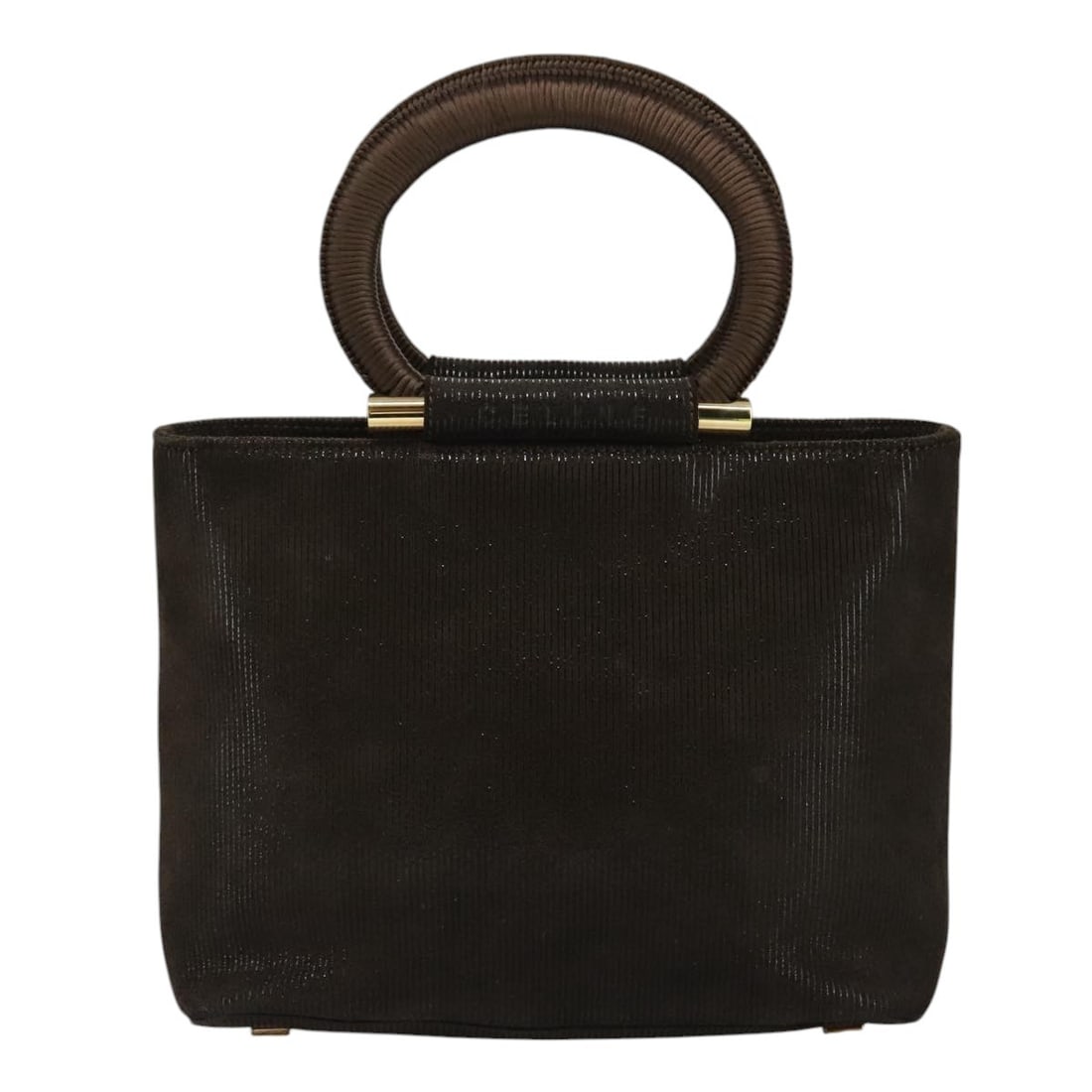 Brown Suede Celine Shoulder Bag 23cm x 18cm x 8cm Italy: Brown Suede Celine Shoulder Bag 23cm x 18cm x 8cm Italy This Celine handbag is crafted from brown suede and designed for women. Made in Italy, it features a spacious interior with practical dimensions