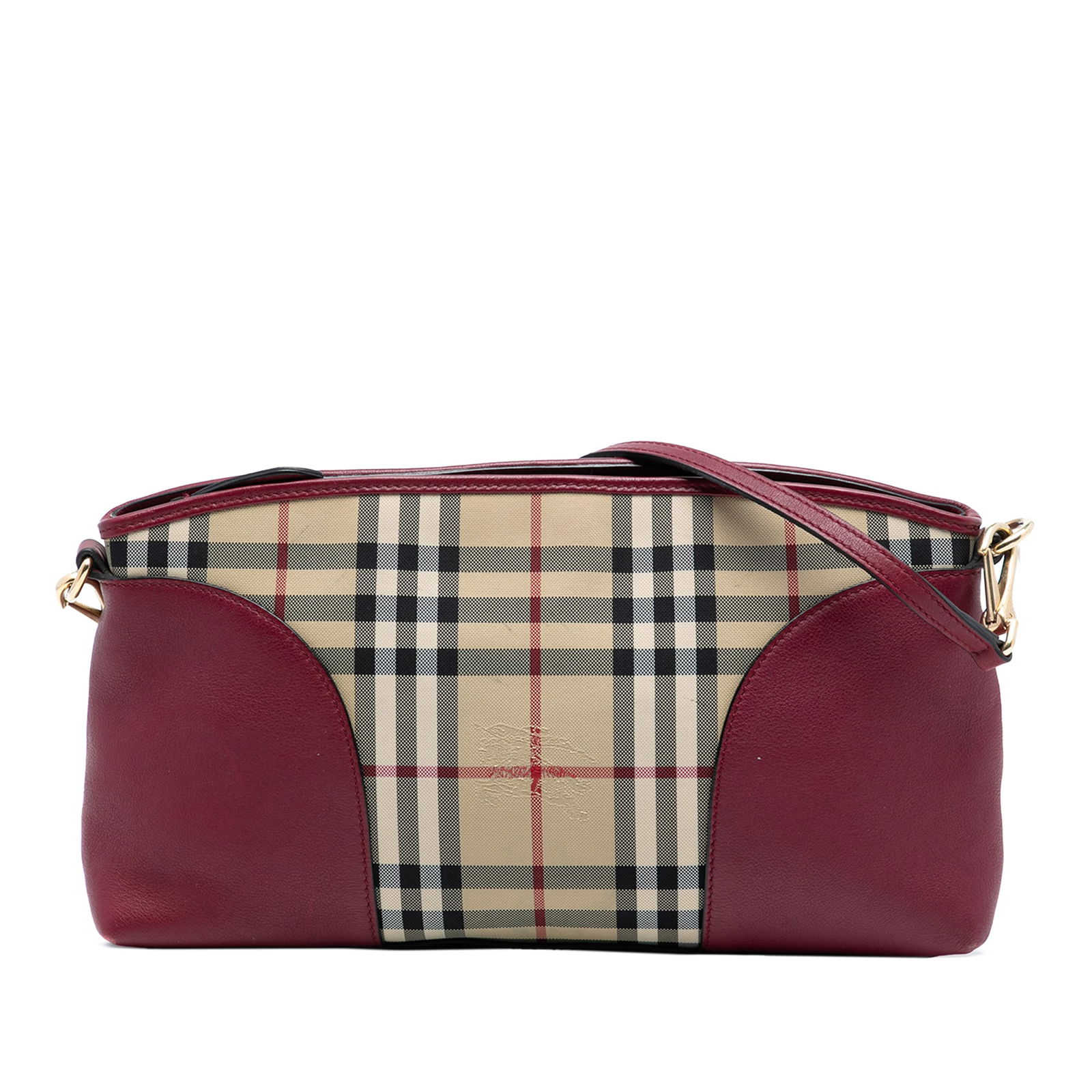 Burberry Chichester Crossbody Bag Haymarket Check Coated Canvas with Leather Trim: Burberry Chichester Crossbody Bag Haymarket Check Coated Canvas with Leather Trim This Burberry Chichester crossbody bag showcases the iconic Haymarket check coated canvas with leather trim. It featur
