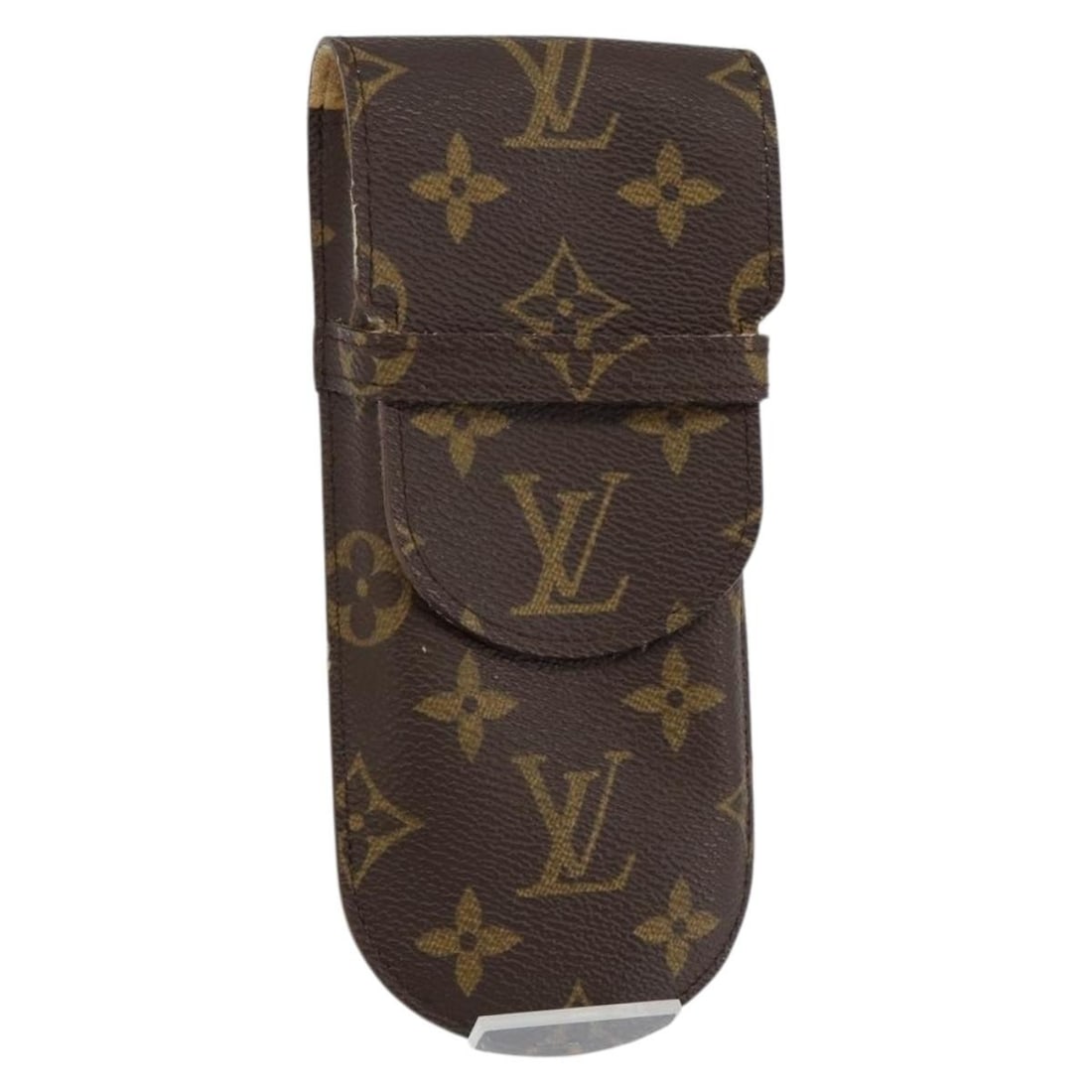 LOUIS VUITTON Monogram Etui Lunette Glasses Case M62970 Auth MI0978: LOUIS VUITTON Monogram Etui Lunette Glasses Case M62970 Auth MI0978 This authentic LOUIS VUITTON Monogram Etui Lunette Rabat Glasses Case is a stylish and functional accessory for eyewear storage. Cra
