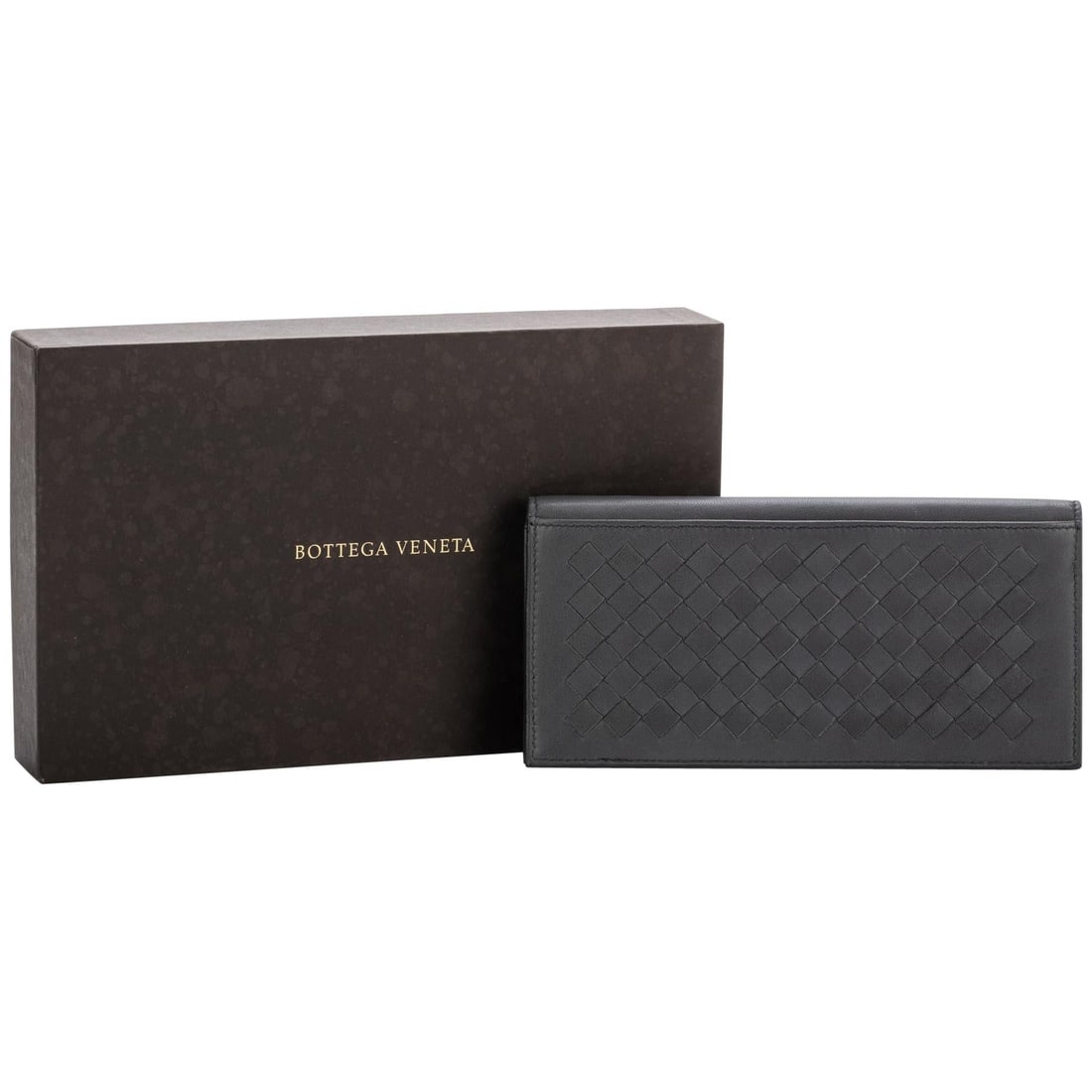 Bottega Veneta Gray Intrecciato Wallet Unisex Italy: Bottega Veneta Gray Intrecciato Wallet Unisex Italy This exquisite Bottega Veneta wallet features the signature intrecciato weave in a stylish gray finish, crafted from premium leather. Designed for u