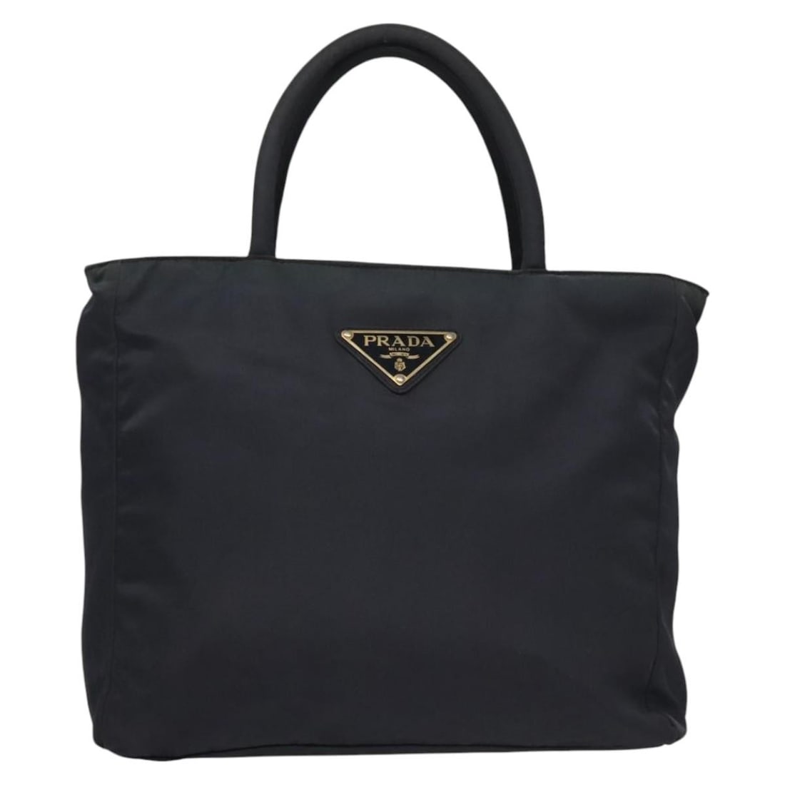 Prada Navy Nylon Vintage Tote Bag 30cm by 25cm by 15cm (1 of 18)