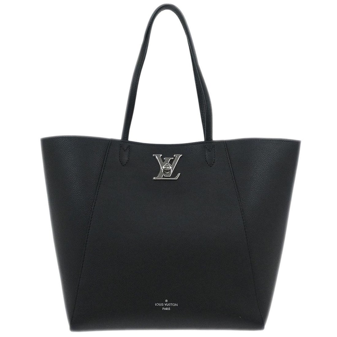 Louis Vuitton Lockme Cabas Large Black Leather Tote Bag M42291 (1 of 10)