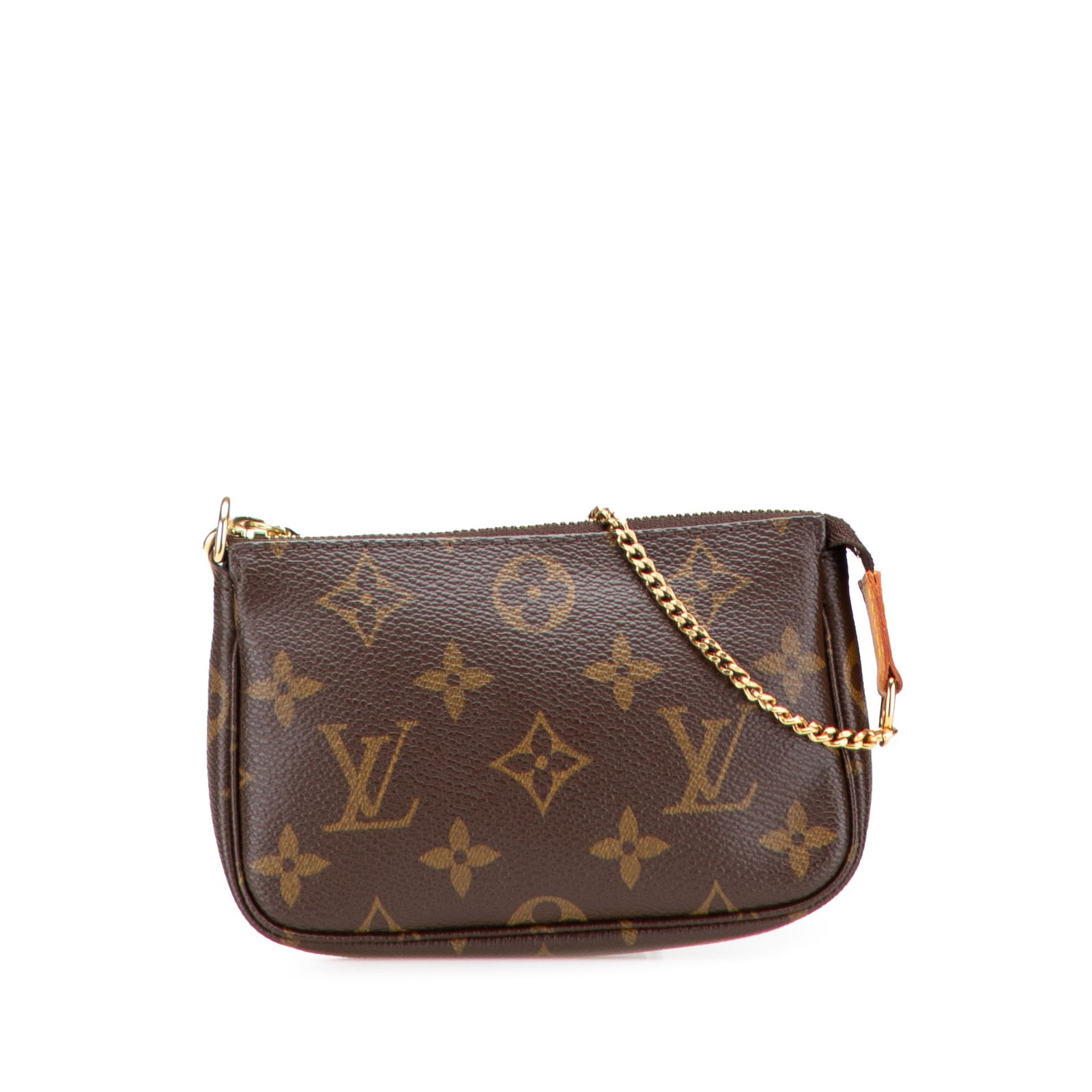 Louis Vuitton Monogram Mini Pochette Accessoires Chain Handle Bag (1 of 12)
