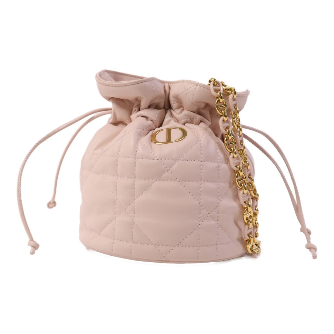 Dior Miss Caro Pink Lambskin Leather Shoulder Bag with Gold Hardware: Dior Miss Caro Pink Lambskin Leather Shoulder Bag with Gold Hardware This Dior Miss Caro shoulder bag is crafted from pink lambskin leather and features gold tone hardware. Designed in a regular size,