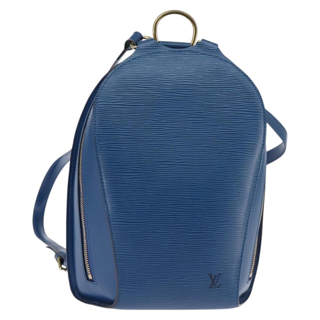 LOUIS VUITTON Epi Mabillon Backpack Blue M52235 Authentic France: LOUIS VUITTON Epi Mabillon Backpack Blue M52235 Authentic France Elevate your style with this authentic Louis Vuitton Epi Mabillon Backpack in a striking blue hue. Crafted from durable Epi leather, th