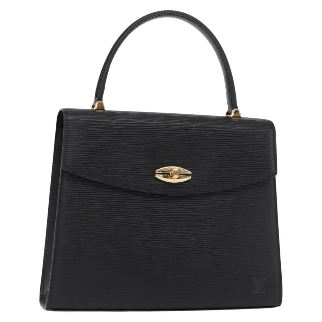 LOUIS VUITTON Epi Malesherbes Black Hand Bag M52372 Auth France: LOUIS VUITTON Epi Malesherbes Black Hand Bag M52372 Auth France Introducing the Louis Vuitton Epi Malesherbes Hand Bag, a stylish and sophisticated accessory crafted from luxurious Epi leather in a cl