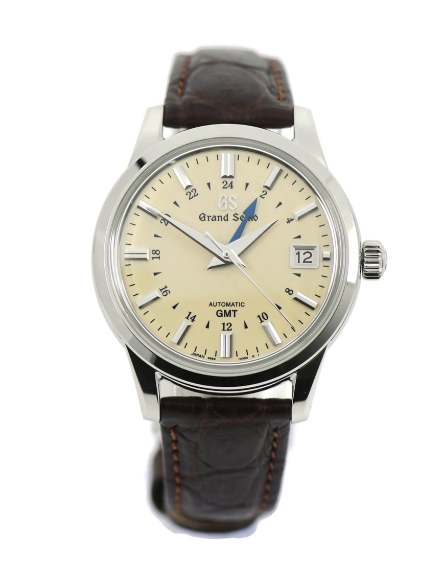 Grand Seiko SBGM221G Automatic Elegance Series Stainless Steel Wristwatch with Box (1 of 6)