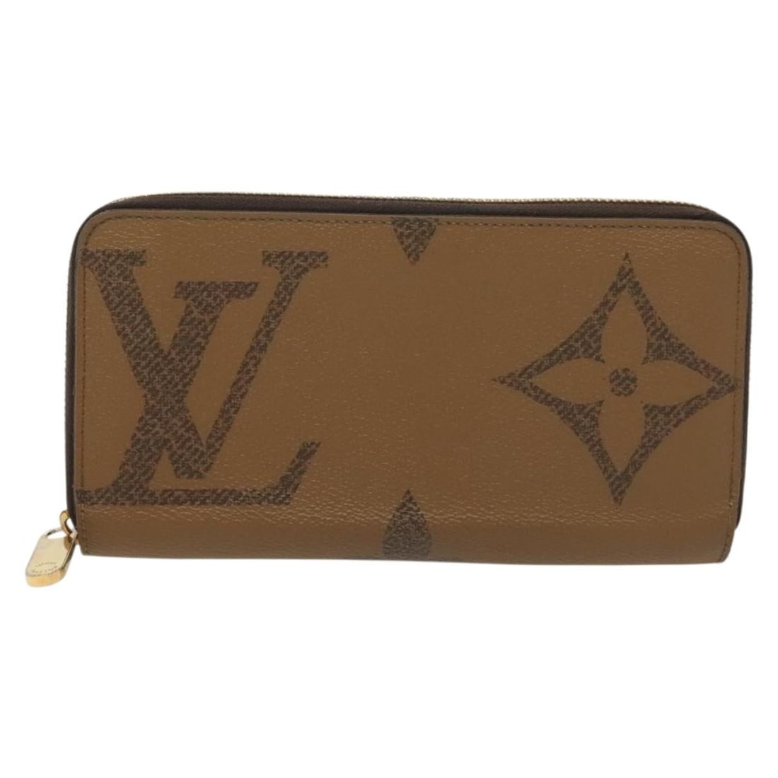 Louis Vuitton Zippy Canvas Brown Long Wallet for Women: Louis Vuitton Zippy Canvas Brown Long Wallet for Women This Louis Vuitton Zippy wallet is crafted from brown canvas and designed for women. The wallet features a spacious interior and a zip-around clo