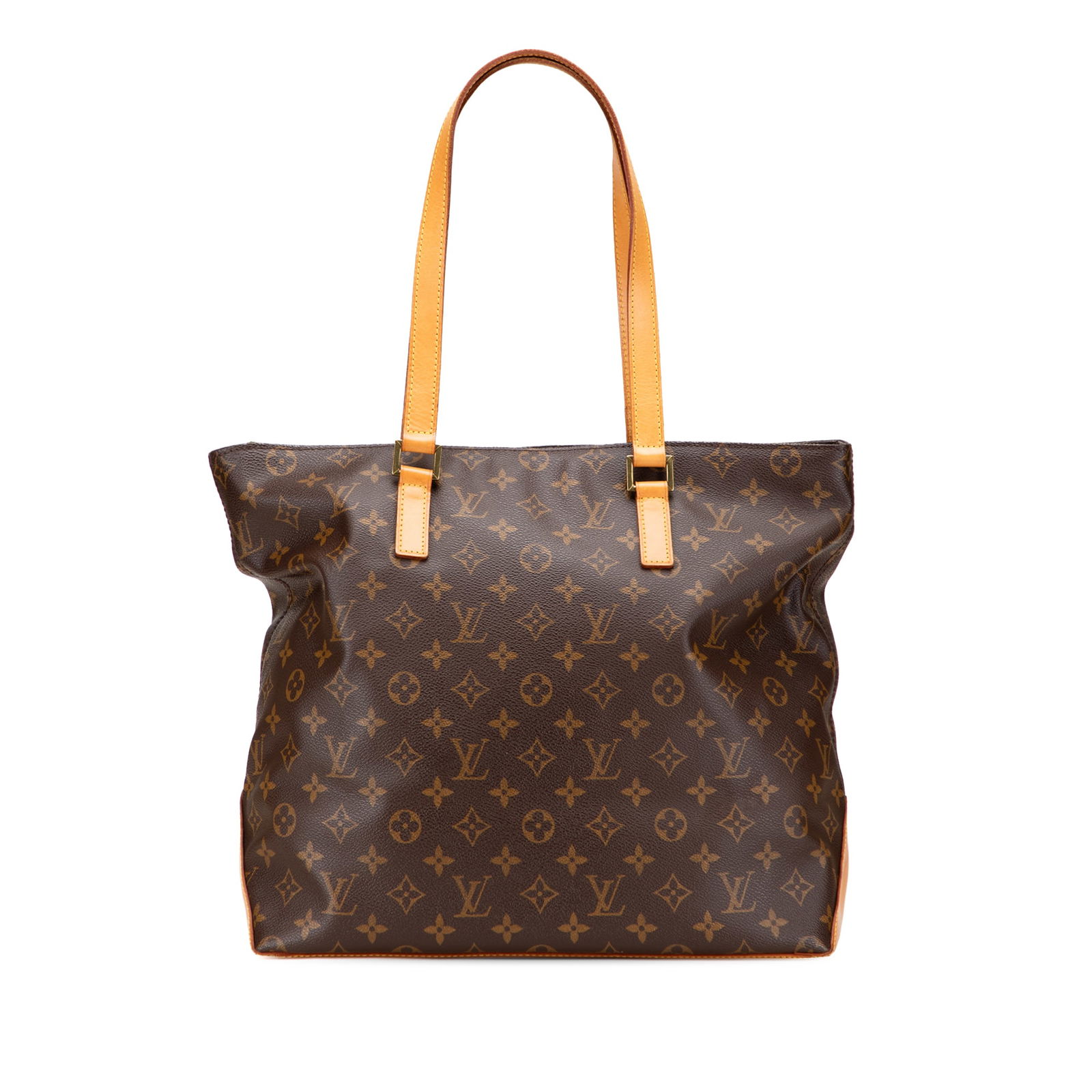 Louis Vuitton Monogram Cabas Mezzo Bag with Vachetta Trim (1 of 11)
