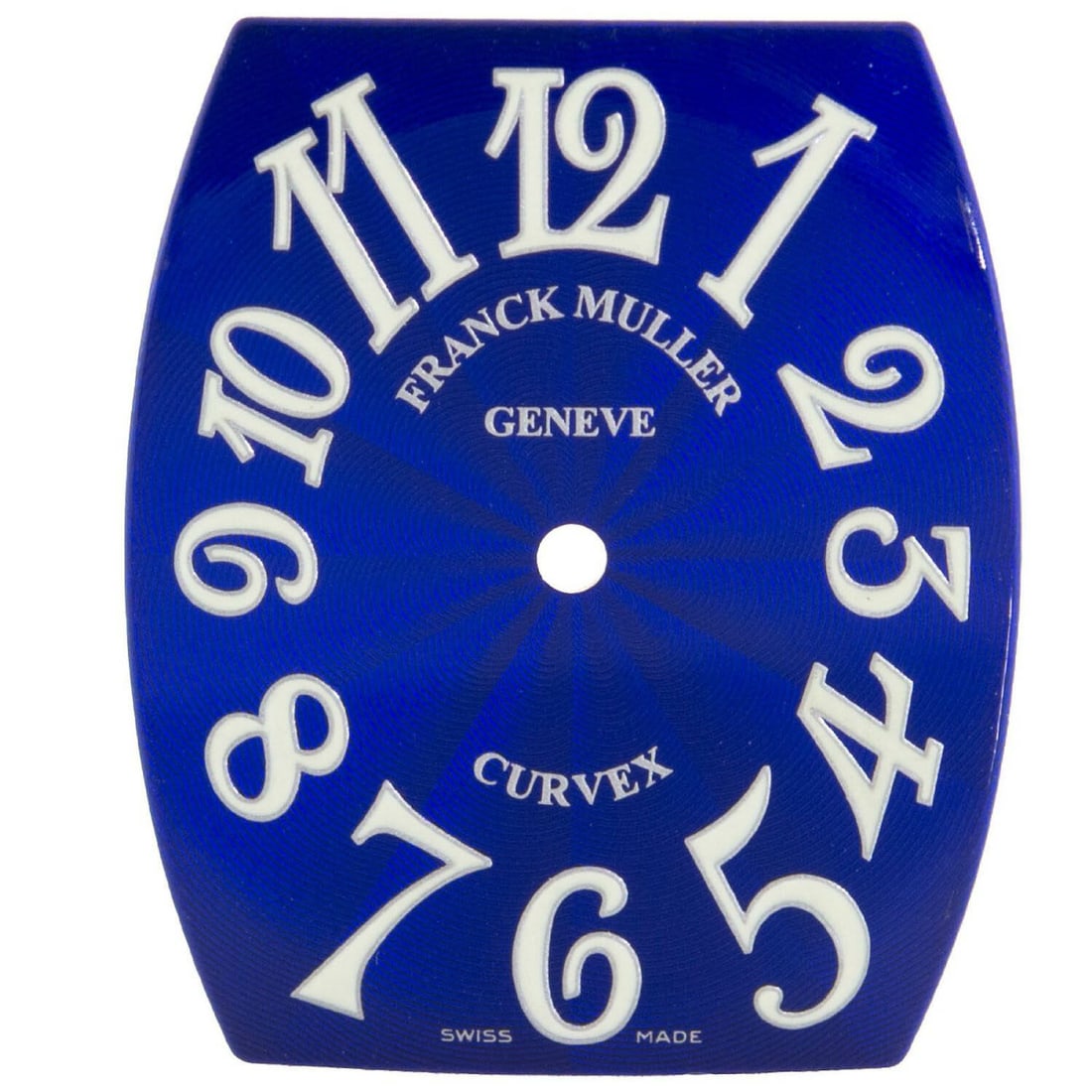 Franck Muller Cintree Curvex Blue Dial for Women's Watch: Franck Muller Cintree Curvex Blue Dial for Women's Watch Upgrade your Franck Muller Cintree Curvex watch with this stunning blue dial, designed specifically for the Cintree Curvex model. This pre-owne