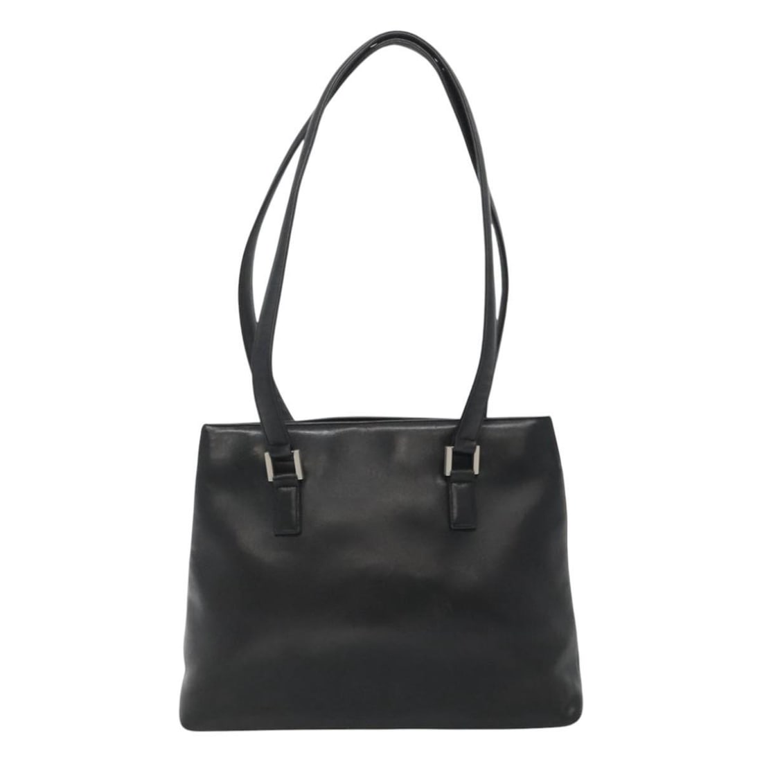 Vintage Black Leather Shoulder Bag by Chanel 34cm by 27cm by 7cm (1 of 18)