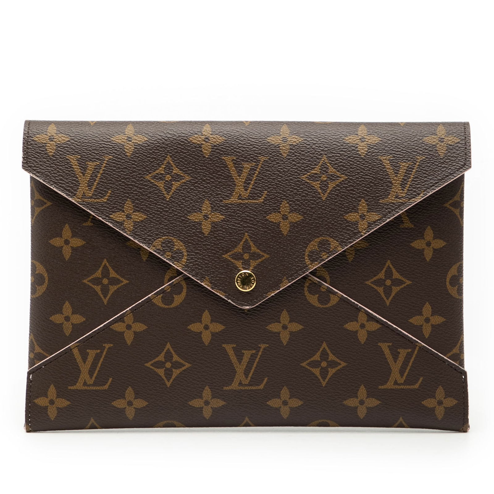Monogram Canvas Kirigami Pochette Three-Piece Set by Louis Vuitton: Monogram Canvas Kirigami Pochette Three-Piece Set by Louis Vuitton This Louis Vuitton Monogram Pochette Kirigami Set features a monogram canvas body and a front flap with magnetic snap button closure.