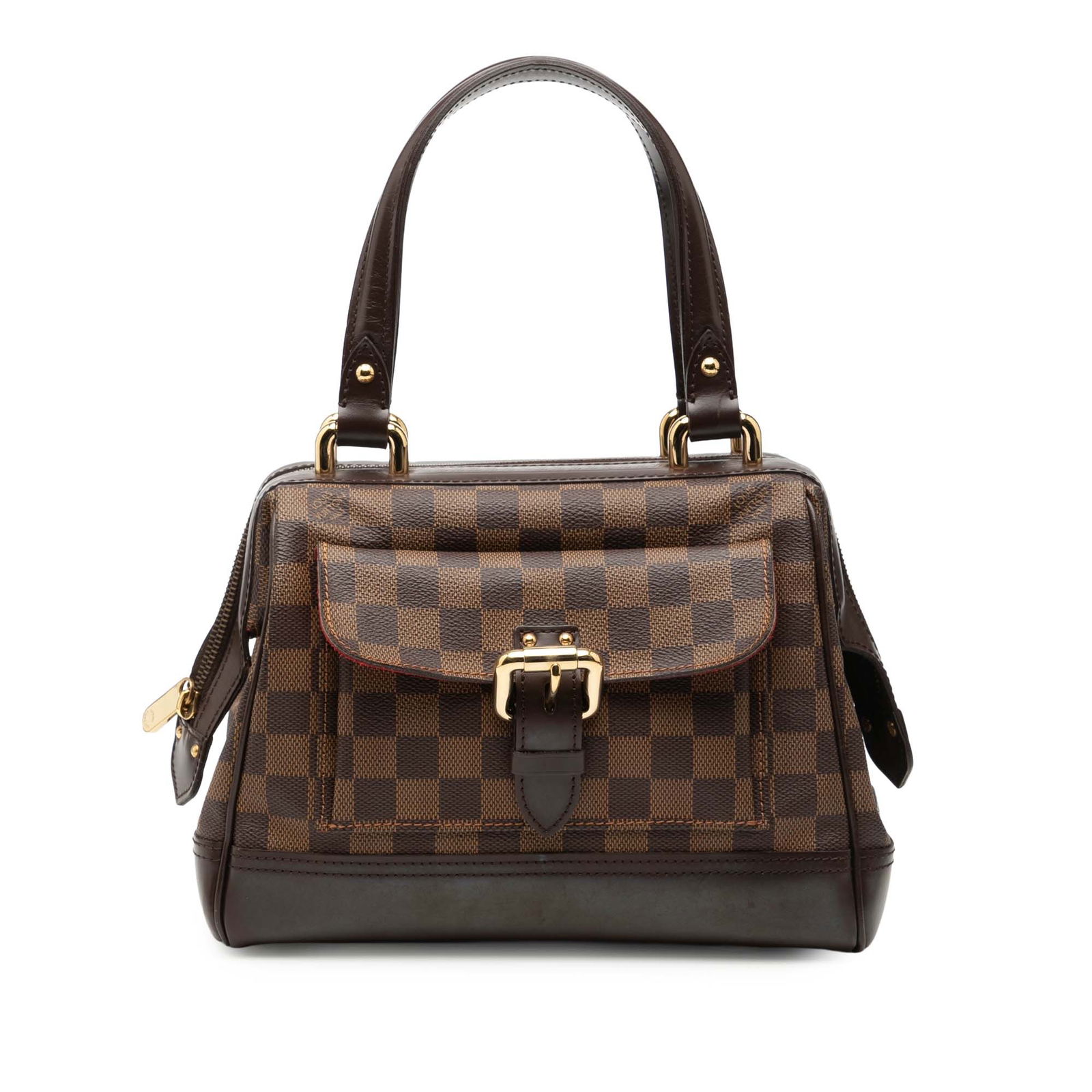 Louis Vuitton Knightsbridge Bag in Damier Ebene Canvas with Leather Trim (1 of 8)