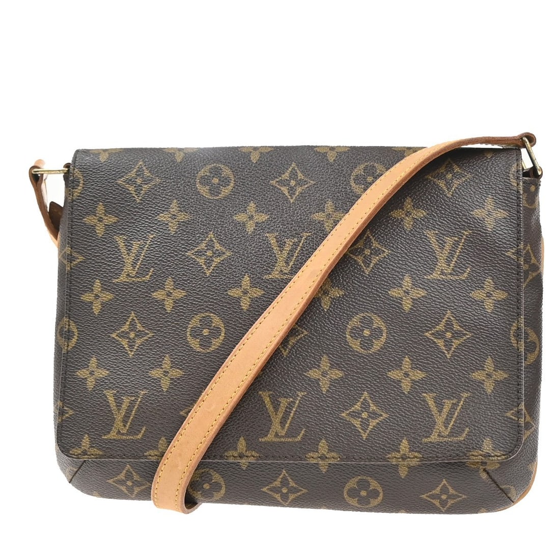 Louis Vuitton Musette Tango Brown Canvas Shoulder Bag 26cm (1 of 15)