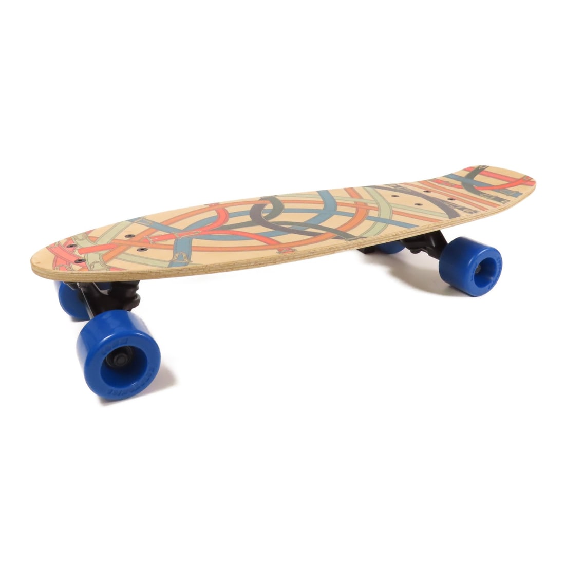 HERMES Multicolor Skateboard High-End Fashion Collectible: HERMES Multicolor Skateboard High-End Fashion Collectible Introducing the exquisite HERMES Skateboard, a unique piece that embodies both style and functionality. Crafted from high-quality materials, t