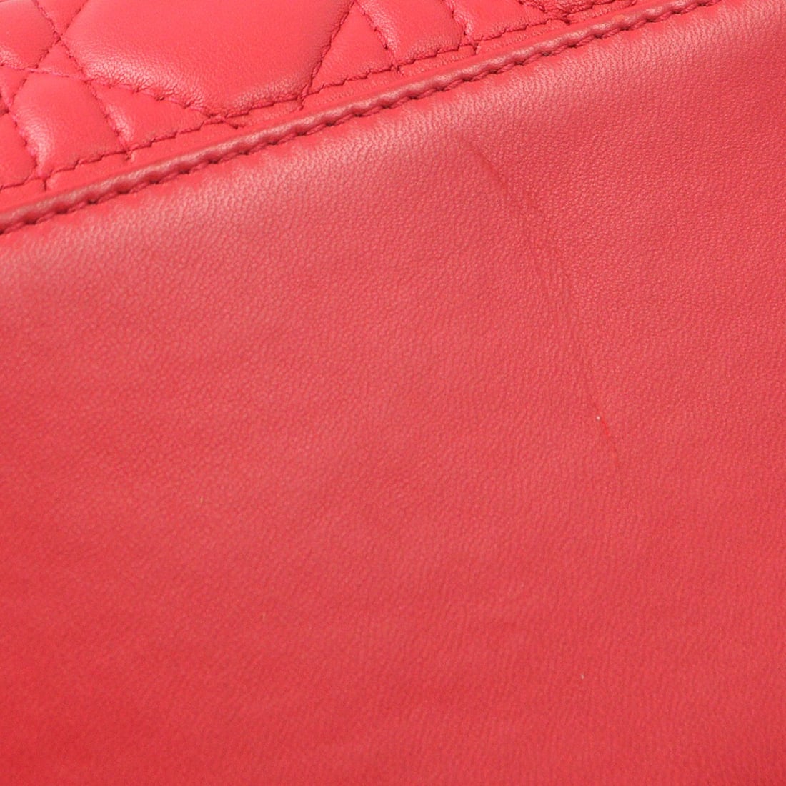 Lady Dior Bicolor Pink Quilted Lambskin Handbag by Christian Dior - 7