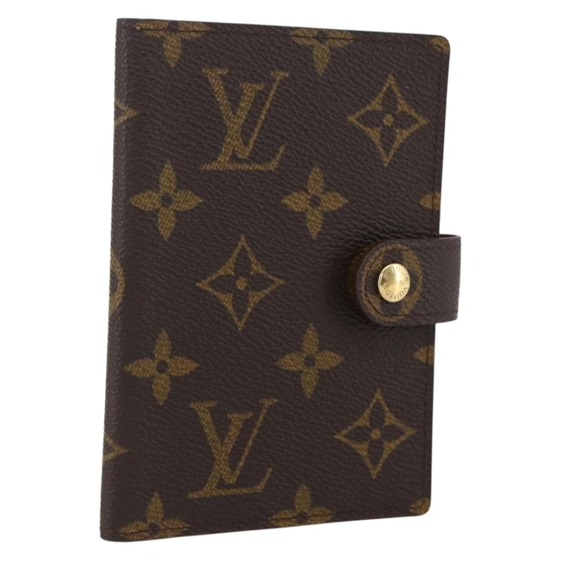 Monogram Canvas Day Planner Case Louis Vuitton M63028 France: Monogram Canvas Day Planner Case Louis Vuitton M63028 France This Louis Vuitton Monogram Etui Palm PDA day planner cover is crafted from the brand's signature monogram canvas in a classic monogram col