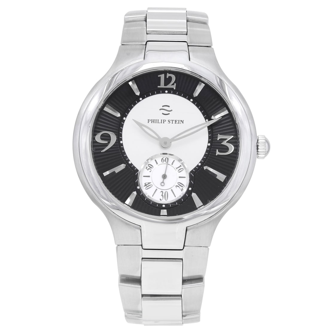 Philip Stein Signature Stainless Steel Quartz Watch 43-MBW-SS Men's Classic Timepiece (1 of 6)