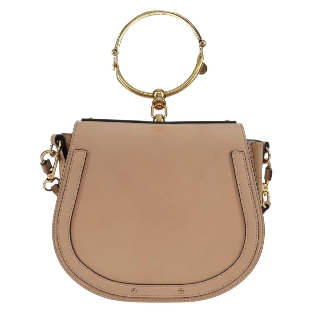 Chloe Pink Leather Nile Crossbody Bag 24cm by 20cm by 8cm (1 of 18)