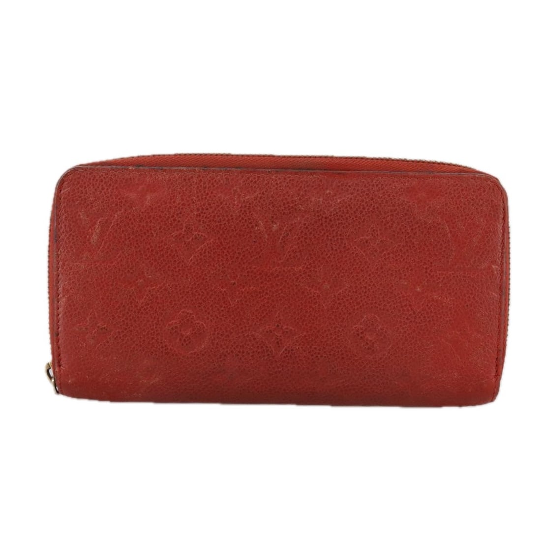 Louis Vuitton Zippy Wallet Monogram Empreinte Red Leather France (1 of 18)