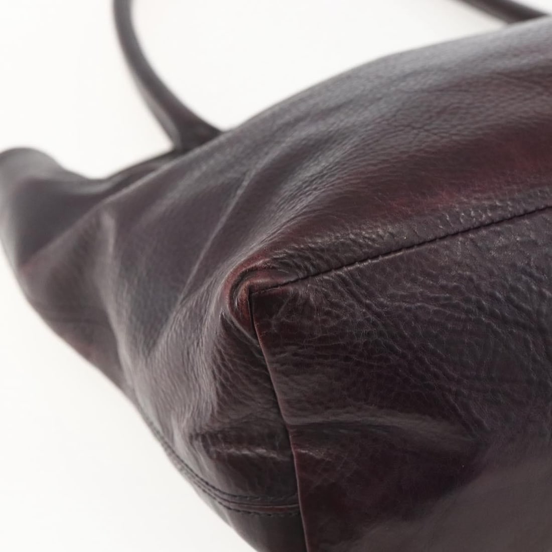 Chrome Hearts Black Leather Tote Bag Crosspatch Authenticated - 13