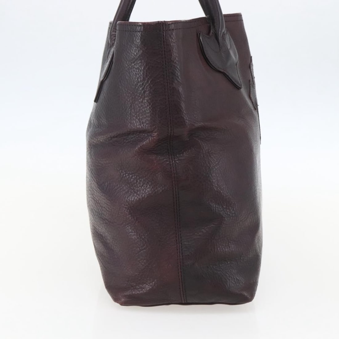 Chrome Hearts Black Leather Tote Bag Crosspatch Authenticated - 4