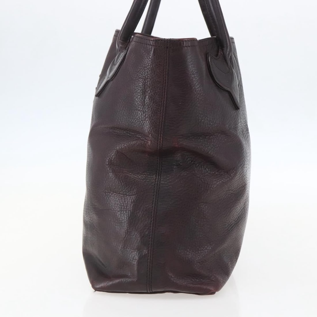 Chrome Hearts Black Leather Tote Bag Crosspatch Authenticated - 5