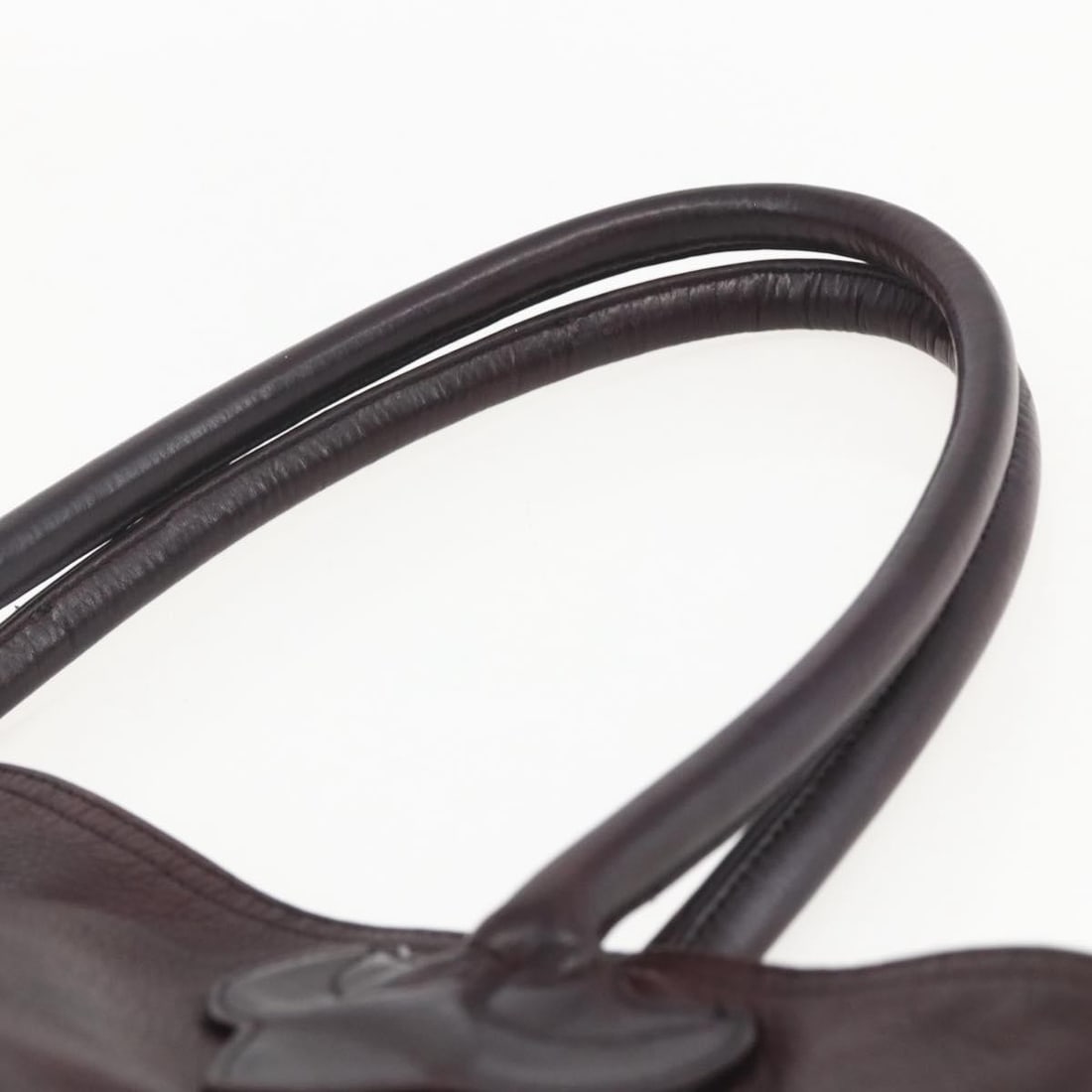 Chrome Hearts Black Leather Tote Bag Crosspatch Authenticated - 8