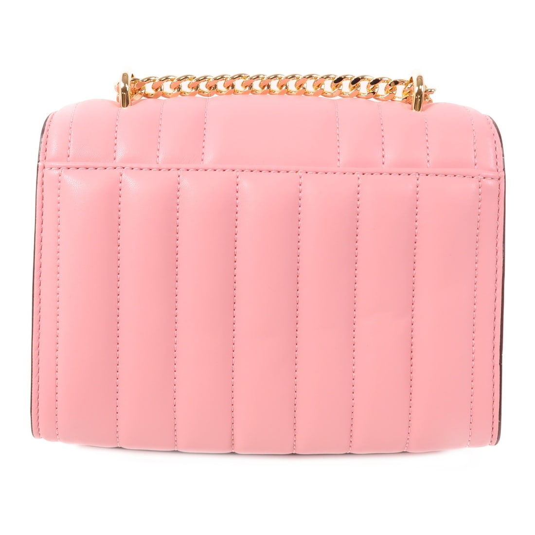 Michael Kors Whitney Pink Calfskin Shoulder Bag with Gold Hardware - 2
