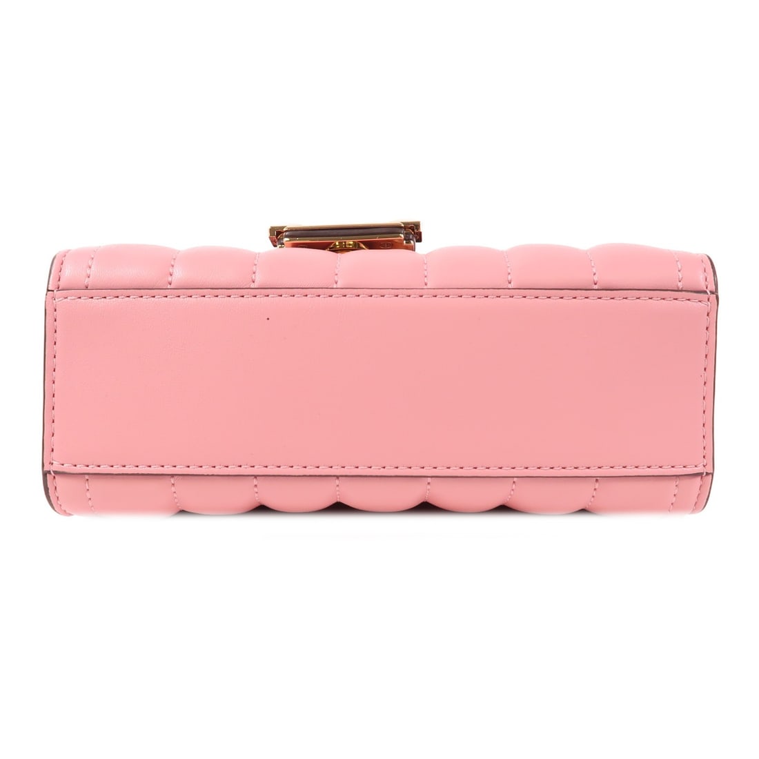 Michael Kors Whitney Pink Calfskin Shoulder Bag with Gold Hardware - 4