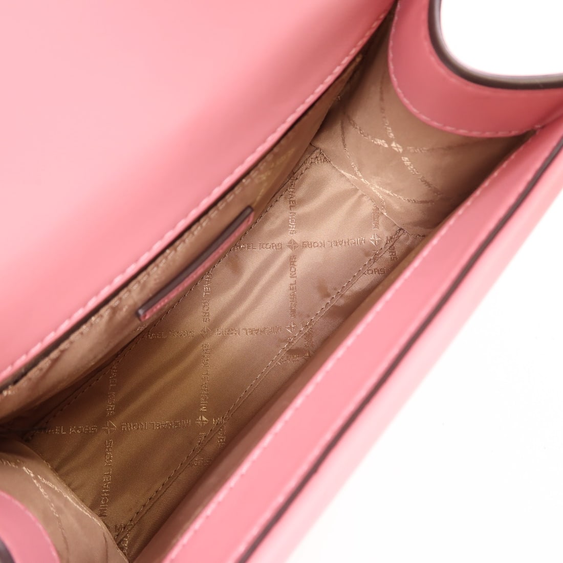 Michael Kors Whitney Pink Calfskin Shoulder Bag with Gold Hardware - 5