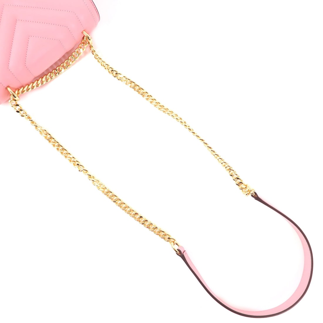 Michael Kors Whitney Pink Calfskin Shoulder Bag with Gold Hardware - 8