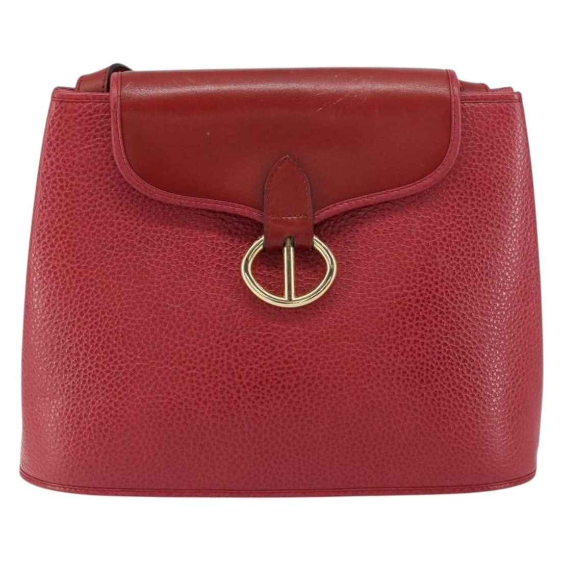 Christian Dior Red Leather Vintage Shoulder Handbag 28cm by 21cm by 10cm: Christian Dior Red Leather Vintage Shoulder Handbag 28cm by 21cm by 10cm This vintage Christian Dior shoulder bag for women is crafted from red leather and features a classic silhouette. It shows sign