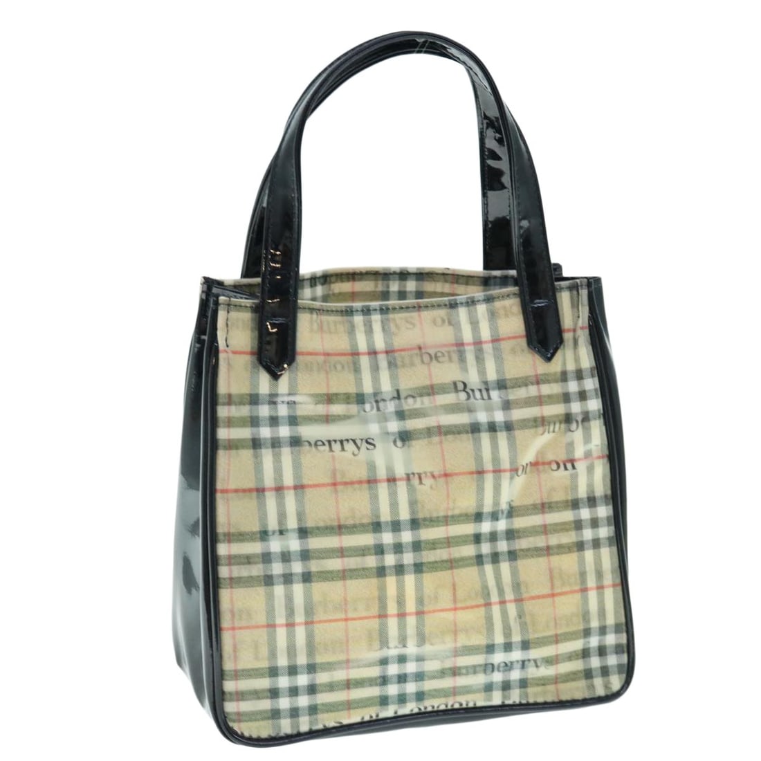 Burberry Nylon Beige Nova Check Ladies Handbag 20cm by 20cm by 10cm (1 of 18)