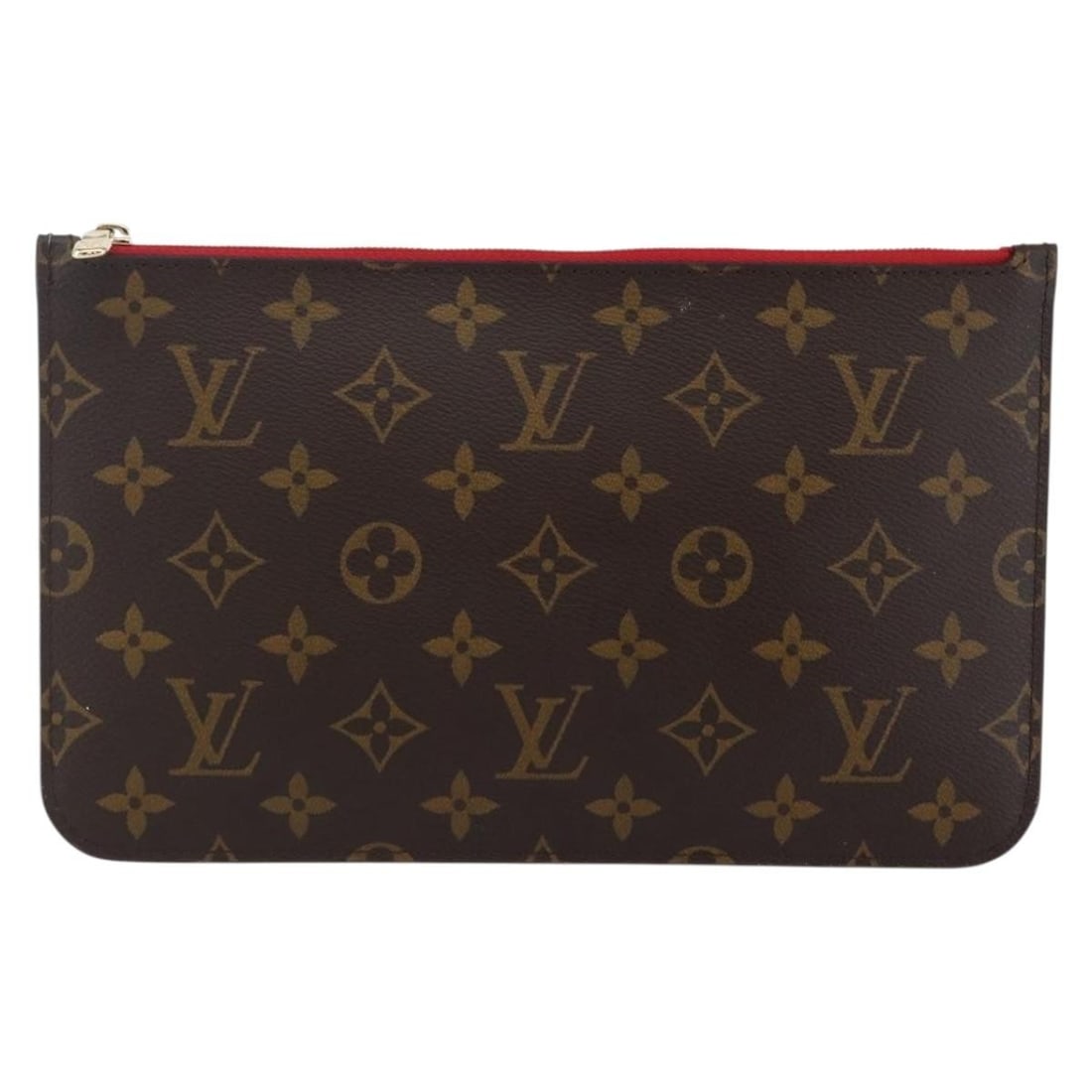 Louis Vuitton Monogram Canvas Neverfull Pochette Brown 24cm x 15cm x 15cm (1 of 17)