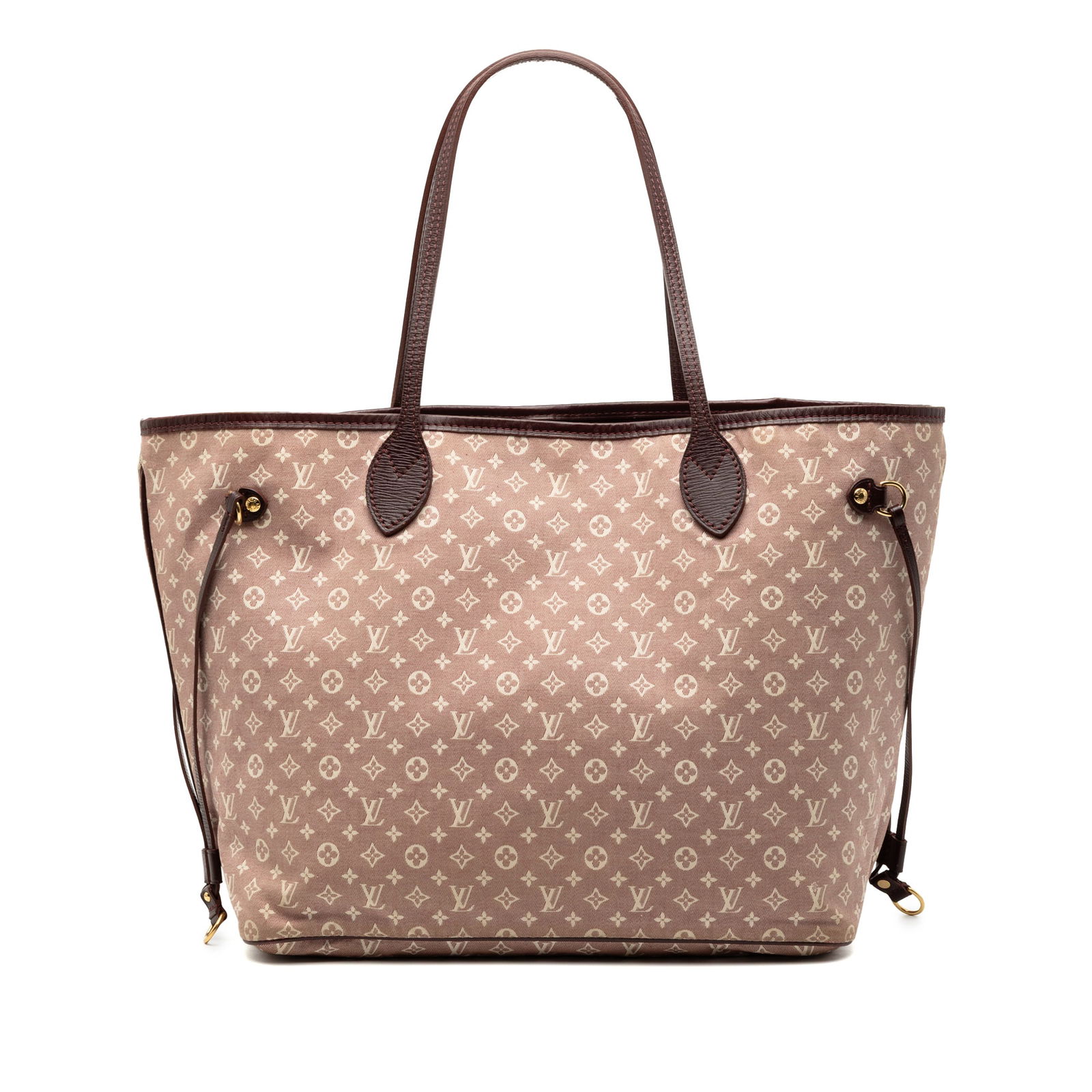 Louis Vuitton Idylle Canvas Neverfull MM Shoulder Bag Pink Monogram: Louis Vuitton Idylle Canvas Neverfull MM Shoulder Bag Pink Monogram The Louis Vuitton Monogram Idylle Neverfull MM is a stylish tote bag crafted with a fabric canvas body and leather trim. It features