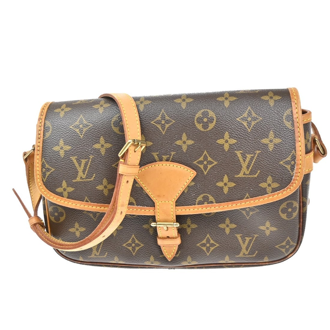 Louis Vuitton Sologne Brown Monogram Canvas Handbag 26cm (1 of 17)