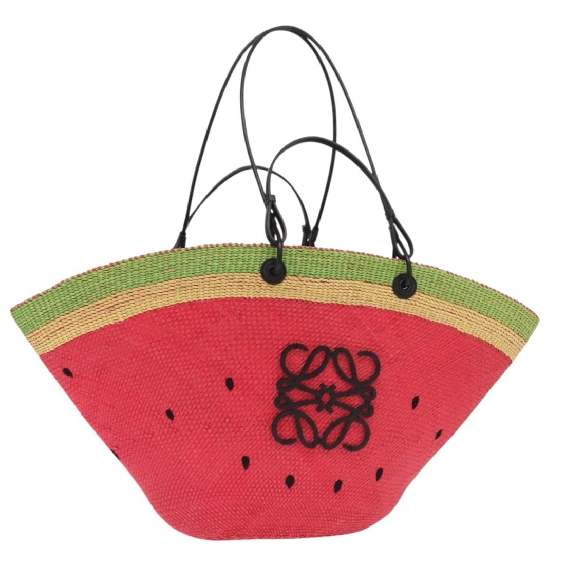 LOEWE Red Nylon Tote Bag 2way Spain Authentic 158943SAV: LOEWE Red Nylon Tote Bag 2way Spain Authentic 158943SAV This stunning LOEWE tote bag combines style and functionality, crafted from high-quality nylon in a vibrant red color. Designed for versatility,