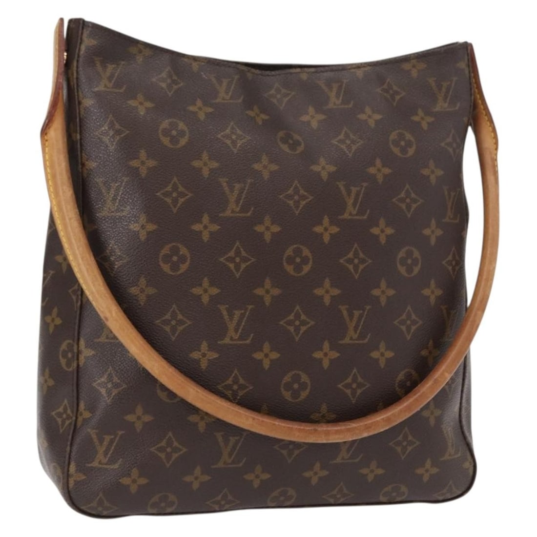 Louis Vuitton Monogram Canvas Looping Shoulder Bag Brown (1 of 18)