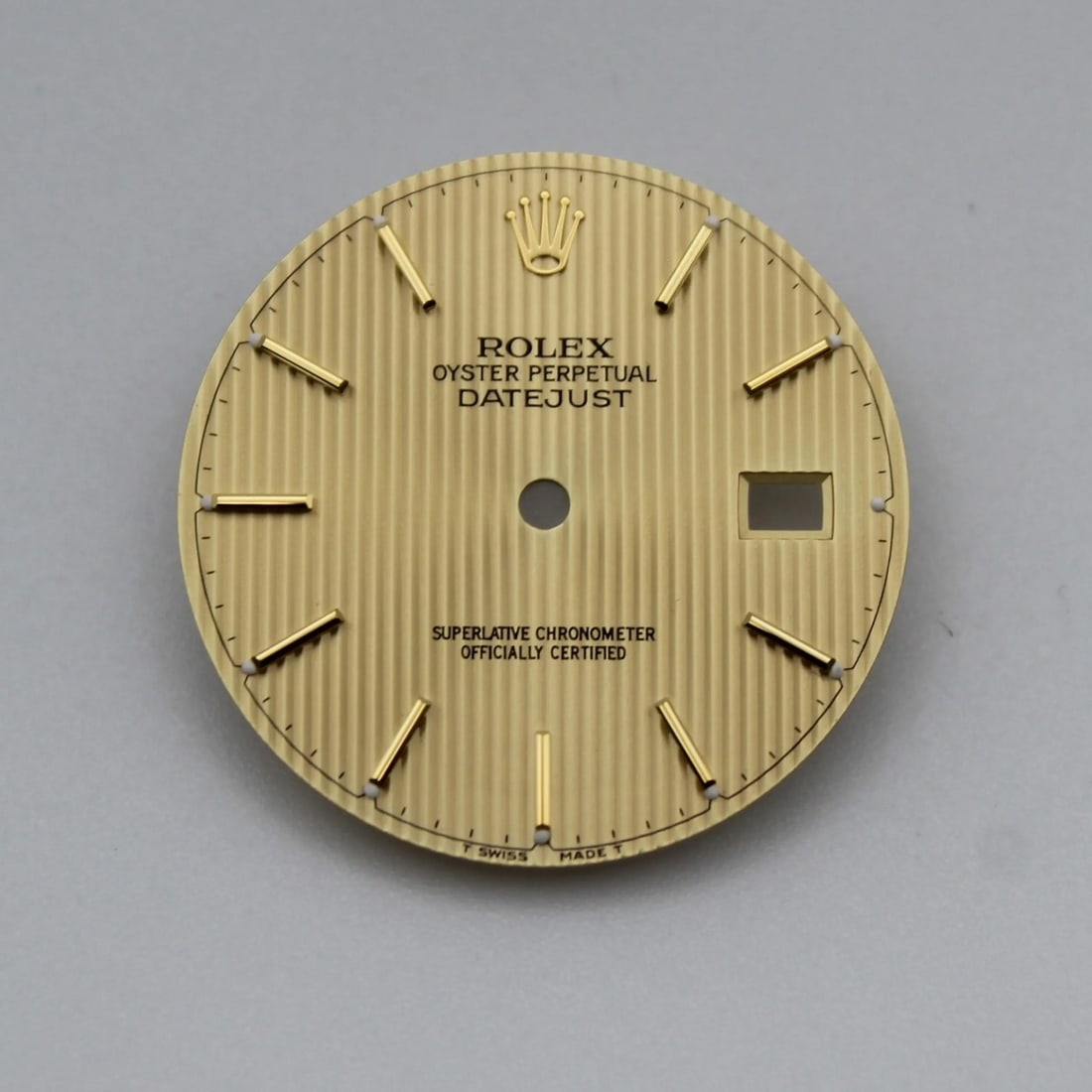 Rolex Oyster Perpetual Datejust Champagne Tapestry Dial 16233 Luxury (1 of 2)