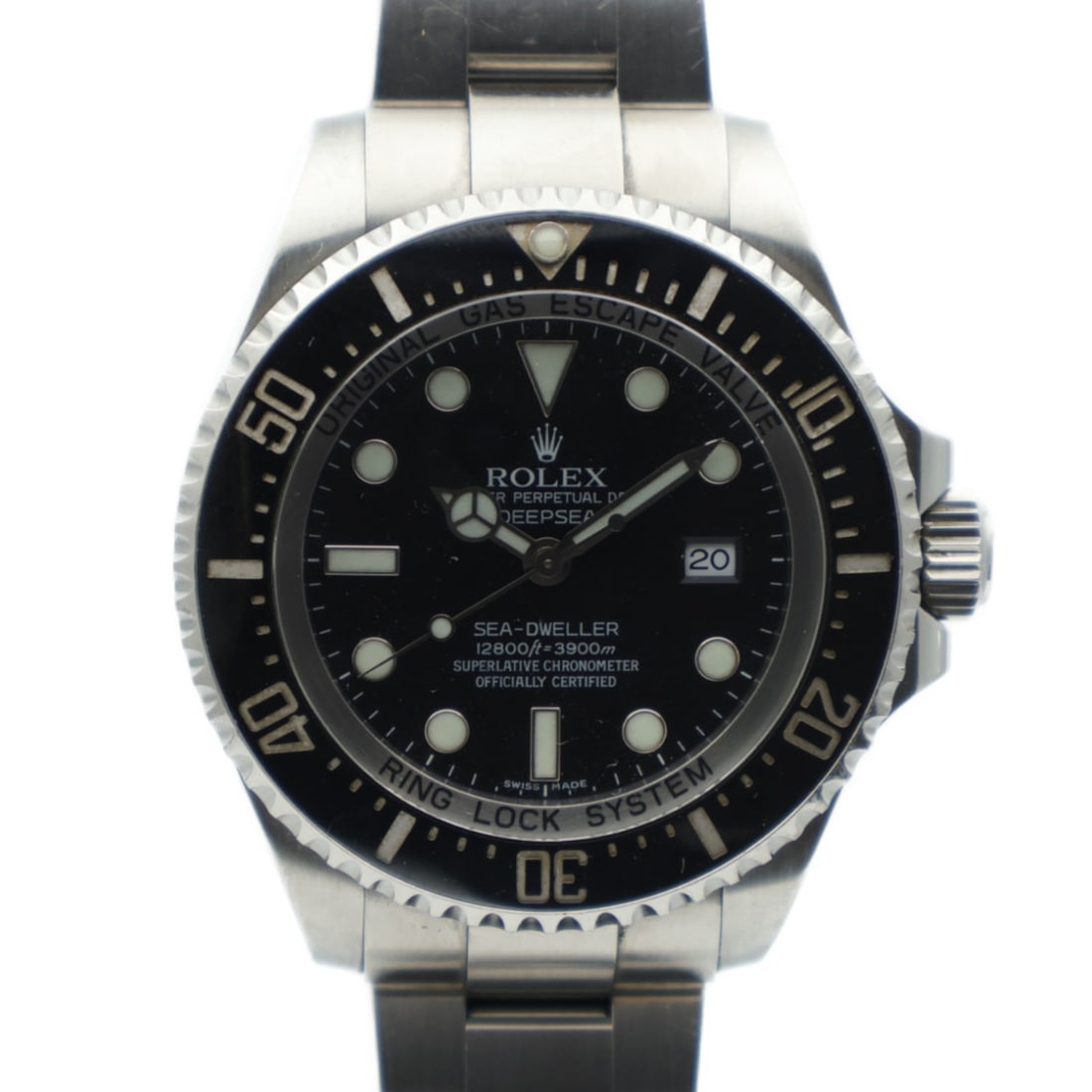 Stainless Steel Rolex Deepsea Sea-Dweller 116660 Automatic Black Dial Watch (1 of 17)