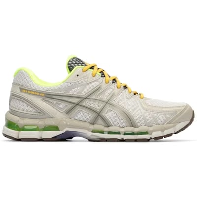 Bodega Small Wins Add Up ASICS Gel-Kayano 20 Sneakers: Bodega Small Wins Add Up ASICS Gel-Kayano 20 Sneakers This is a pair of ASICS Gel-Kayano 20 sneakers from the Bodega Small Wins Add Up collection. The shoes are available in men's size 10.5 and women'