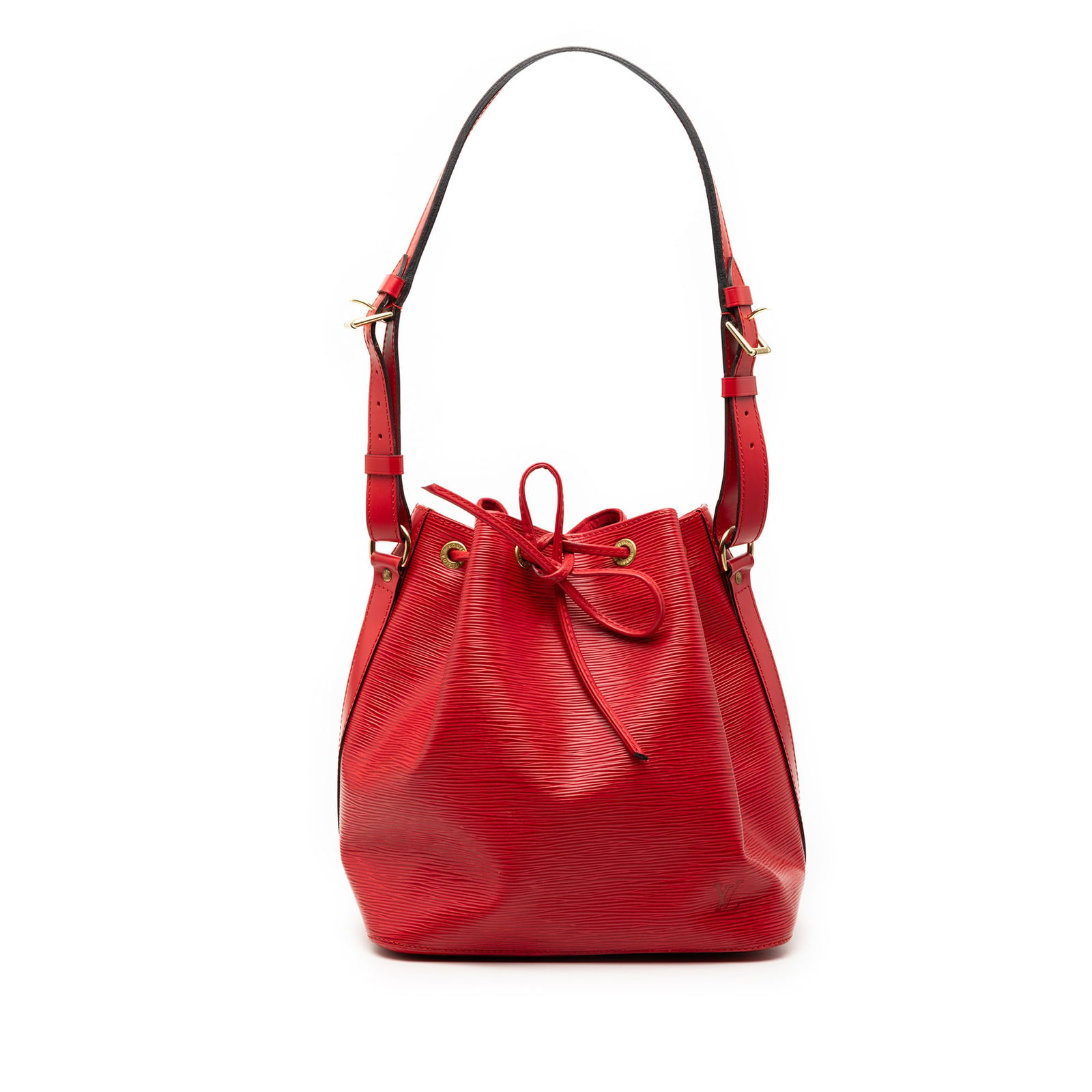 Epi Leather Petit Noe Shoulder Bag by Louis Vuitton in Red (1 of 7)